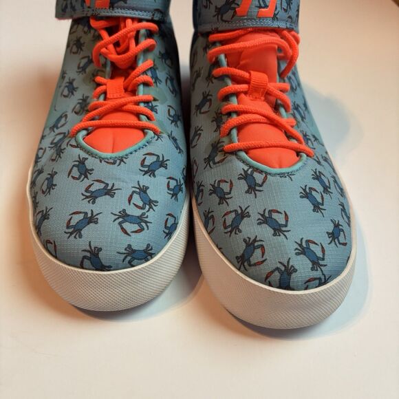 Nike KD Kevin Durant Vulc Blue Crabs Mid/High Top Basketball Shoes Size 6 Youth - Picture 4 of 11